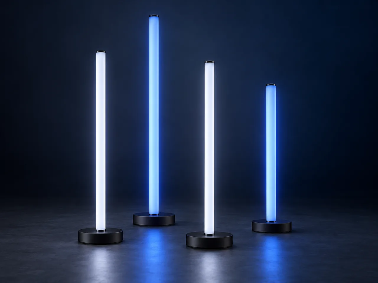 Wireless Pixel Sticks · Set of 4